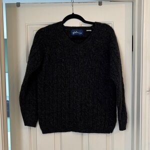 Vintage 100% Wool V-Neck Sweater